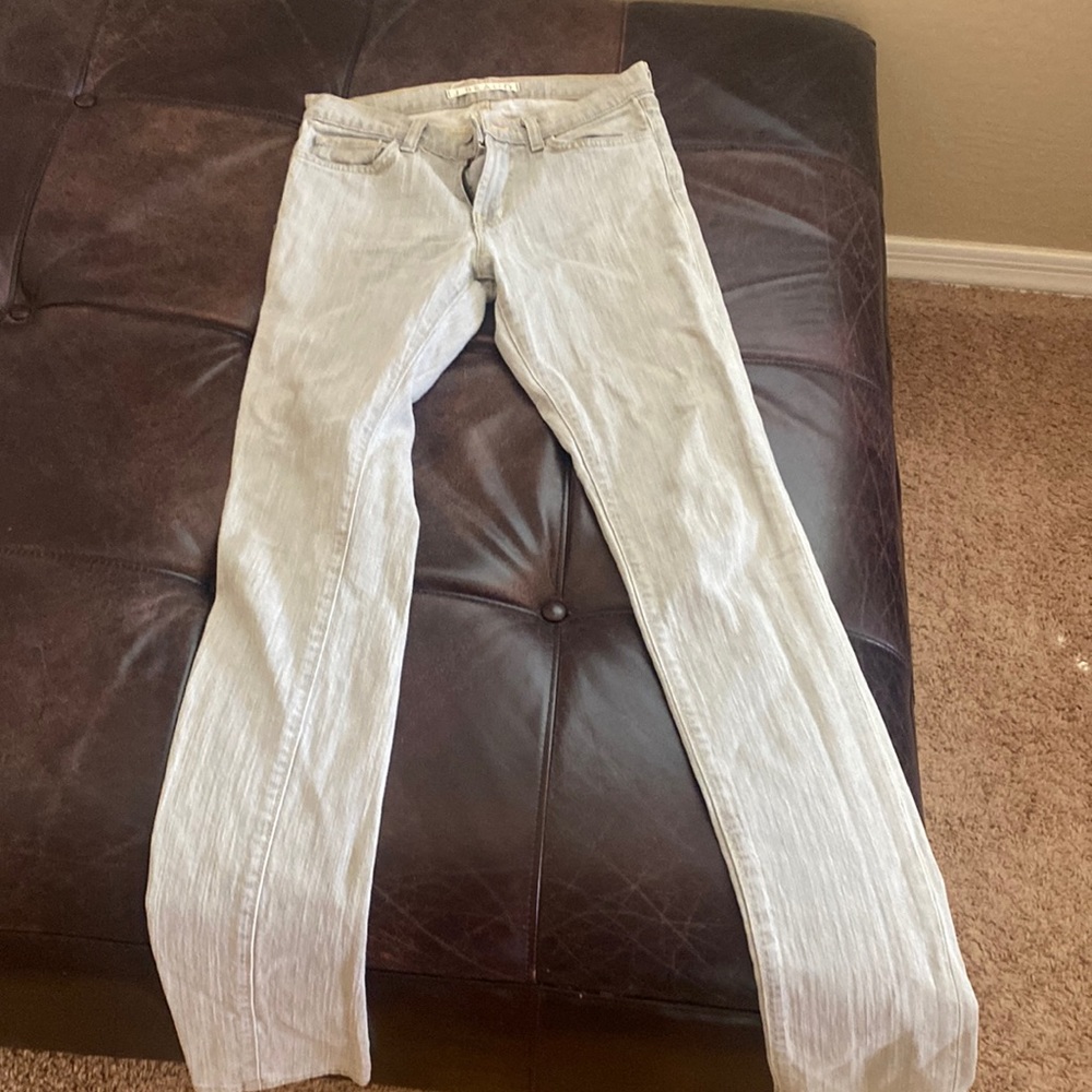 Like new, gray J brand jeans, size 26